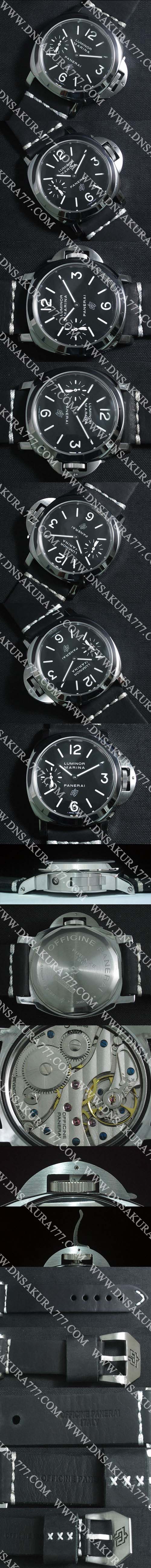 【メンズ腕時計】 PANERAI ルミノール マリーナ PAM00005 Asian Unitas 6497 (手巻き) スモールセコンド