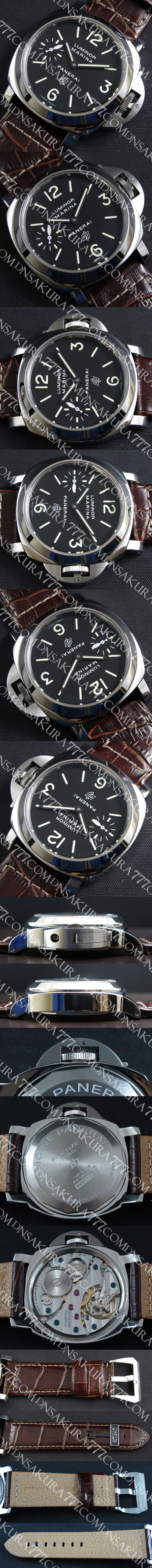 安心購入：パネライ ルミノール マリーナ PAM000 コピー時計【ハイクォリティ】