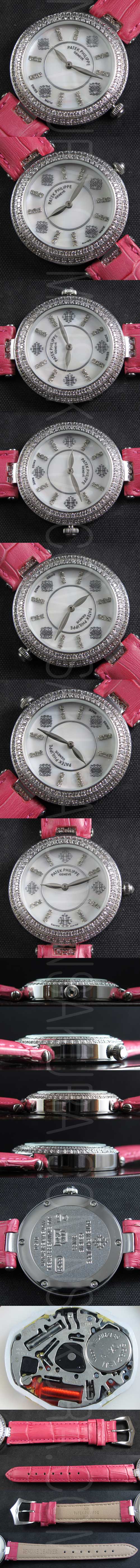 優良店舗 PATEK PHILIPPE コピー時計 カラトラバ Quartz movement 搭載  ホワイト文字盤 生活防水