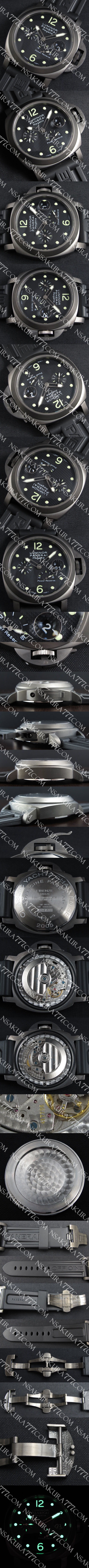 【信頼の腕時計ストア】パネライ ルミノール レガッタパワー リザーブ，Asian 7750ムーブメント搭載