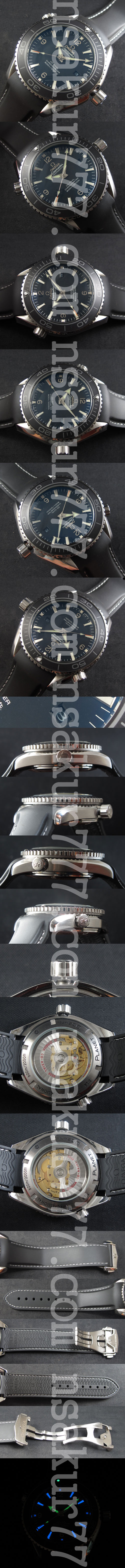 【メンズ腕時計】 オメガ シーマスター プラネット オーシャン  Asian 21600振動！Automatic スーパールミナンス(夜光)