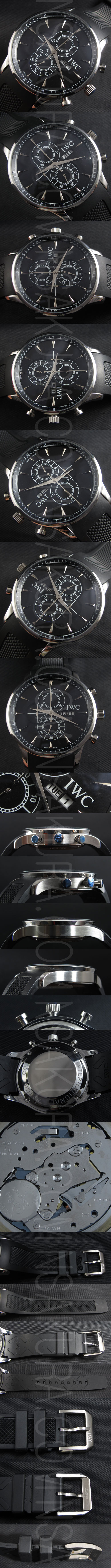 迅速な発送 IWC スーパーコピー時計 ポルトギーゼクロノクラブ クオーツムーブメント 曜日 日付表示 生活防水