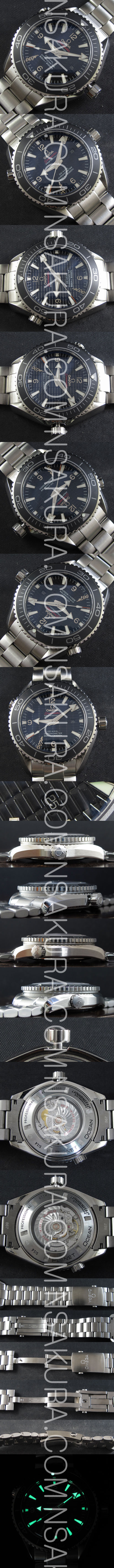 優良配送 OMEGA プロフェッショナルコピー時計 Asian ETA  Automatic 日付表示 スーパールミナンス 