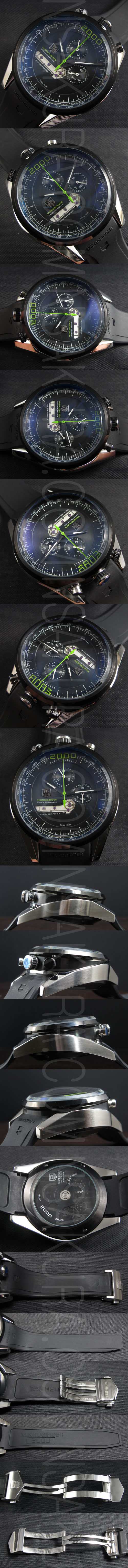 タグホイヤー カレラマイクロ　ガーダー 【48MM、生活防水】