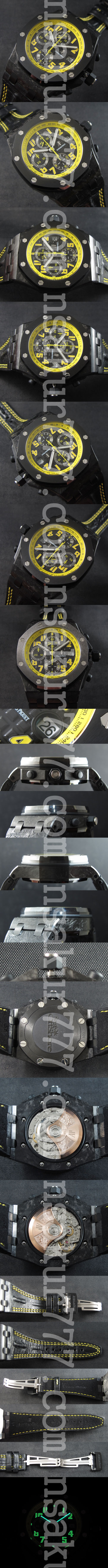 優れた精度 AUDEMARS PIGUET コピー ロイヤルオーク オフショア バンブルビー Asian 7750搭載 AUTOMATIC クロノグラフ  