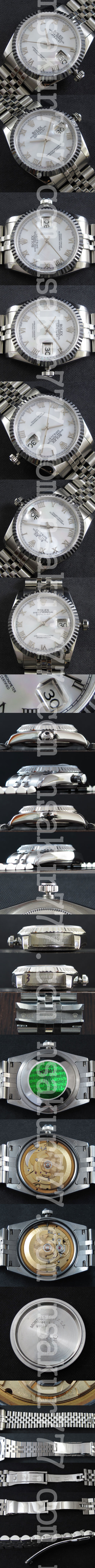 【関税無料】 ロレックス コピー時計 デイトジャスト II Swiss ETA社 2836-2搭載 Automatic  デイト表示 