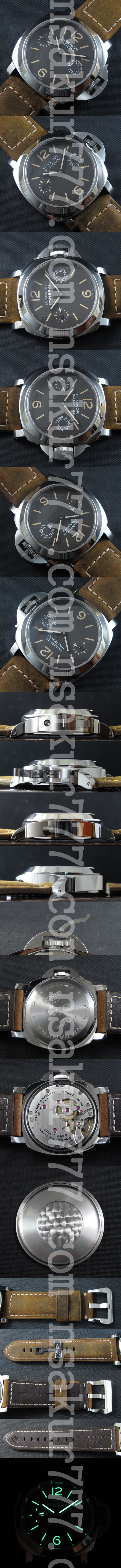 国際通販 PANERAI ルミノールマリーナ PAM590 時計 Asian 手巻き スモールセコンド、スーパールミナンス