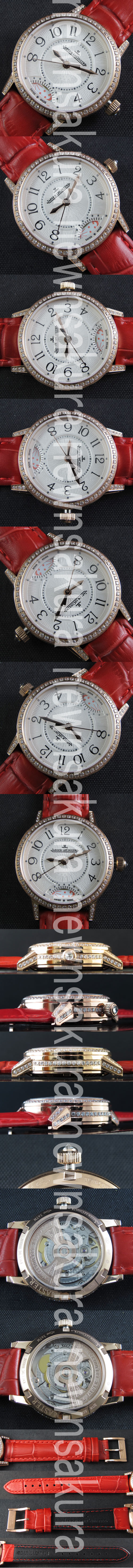 品質良好 ジャガー ルクルトコピー 時計 Asian ETA ムーブメント搭載 AUTOMATIC  ホワイト文字盤