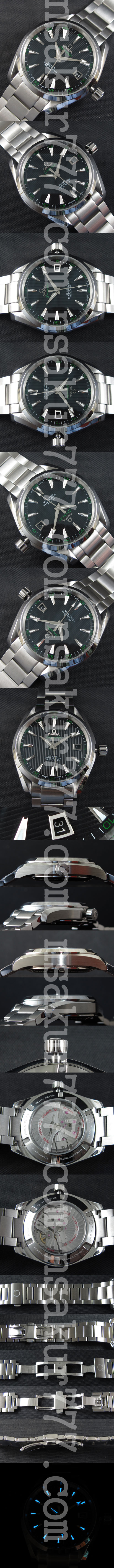 動作良好 【重量約160g】 OMEGA シーマスター アクアテラ- Asian ETA movemen搭載！Automatic 日付表示 