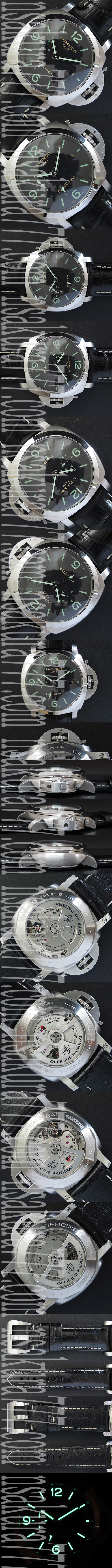 【メンズ腕時計】【安心購入】パネライ ルミノール GMT PAM320 