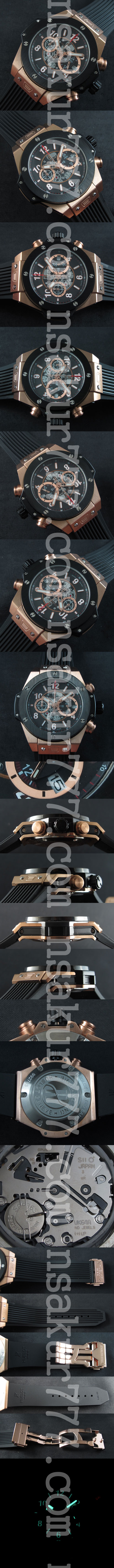 【LINE24時間オンライン】【ハイグレード】ウブロ　ビッグバン フォーマル腕時計