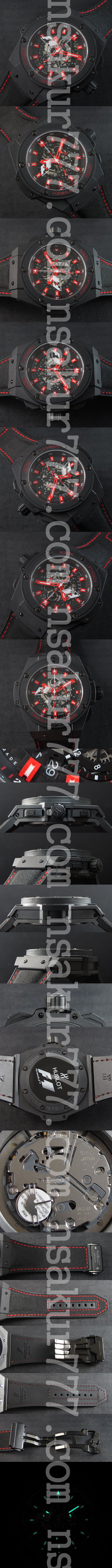 【入手困難限定品】ウブロ キングパワー Ｆ1モンツァ，クォーツムーブメント搭載！