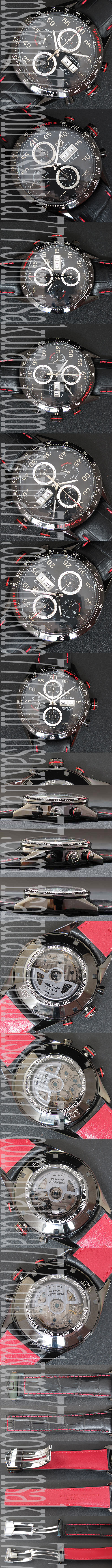 人気シリーズ TAG HEUER コピー時計 重量132g カレラ タキメーター16 Asian 7750搭載  AUTOMATIC クロノグラフ