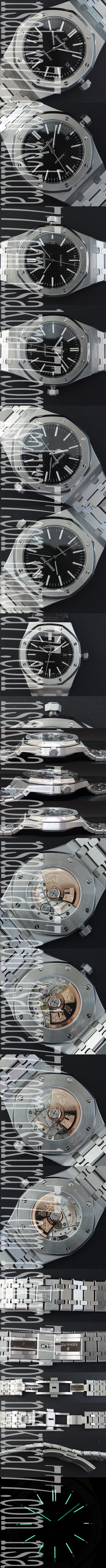 安心注文 オーデマピゲ スーパーコピー時計 ロイヤルオーク ASAIN 3120ムーブメント搭載! 日付表示 夜光