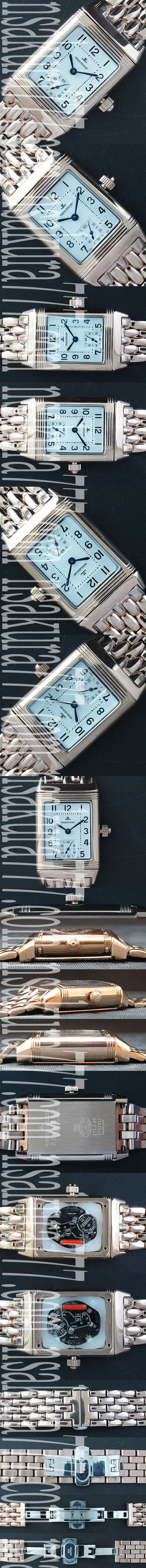 逸品のおすすめ ジャガー・ルクルト レベルソ グランデ, クォーツムーブメント搭載 スカイブルー文字盤 