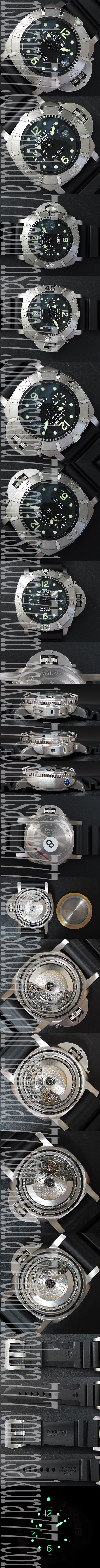 人気新作 PANERAI サブマーシブル pam285コピー時計 Asian7750搭載 自動巻き スモセコ デイト