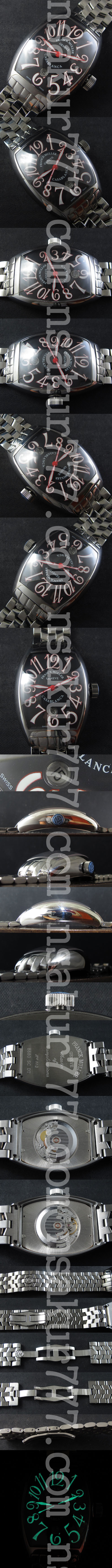 フランクミュラー カサブランカ ラージメンズ腕時計【生活防水】