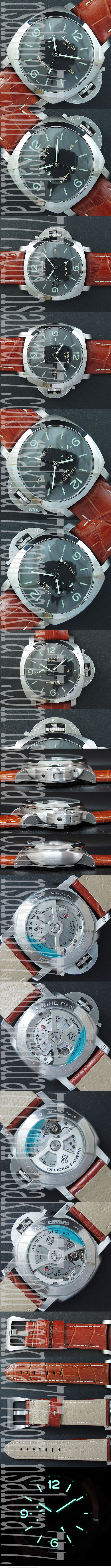 【レプリカ専門店】パネライ ルミノール GMT PAM320スーパーコピー時計