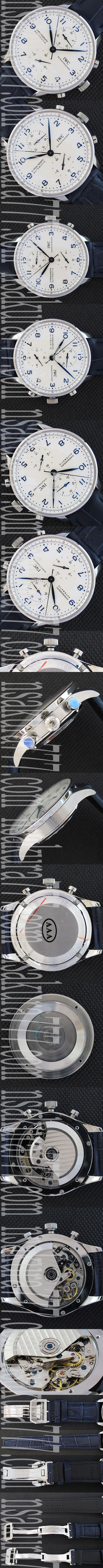 【国際通販】IWC コピー時計 ポルトギーゼ・ クロノグラフ IW371446【5気圧防水】 自動巻き (25 石)