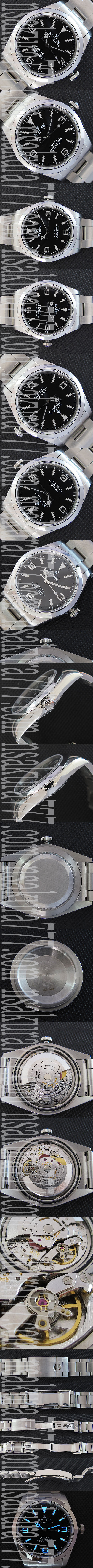 全国お届け ロレックス New エクスプローラ I Asian 3132 ムーブメント搭載！オートマティック スーパールミナンス(夜光)