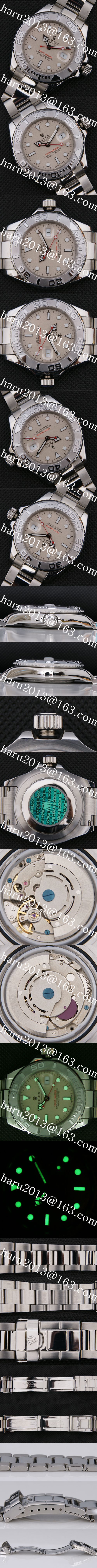 【新着商品】ヨットマスターコピー時計 Asian 21600振動 ムーブメント搭載！(自動巻き)