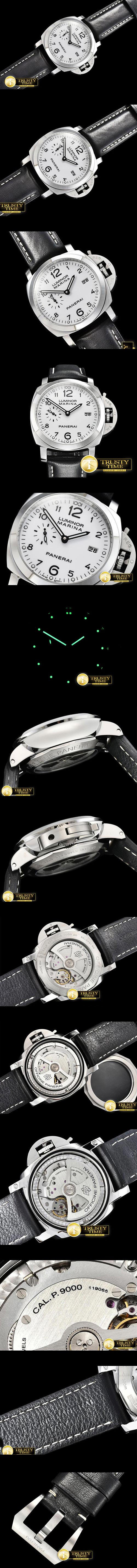 【高級感有り】 パネライルミノール PANERAI 1350 マリーナ３デイズ オートマティック アッチャイオ PAM00499 スモセコ 夜光