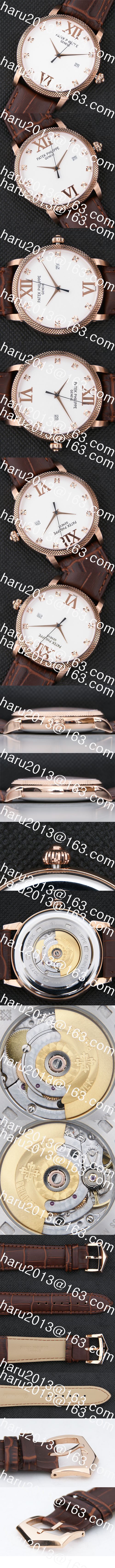 【好評人気】 パテック フィリップ PATEK PHILIPPE ブランド時計 カラトラバ Asian ETA 搭載 カレンダ