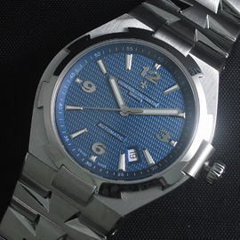 品質良好 ヴァシュロンコンスタンタンコピーSwiss SW200 ムーブメント搭載！AUTOMATIC ブルー