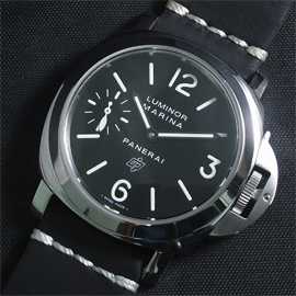【メンズ腕時計】 PANERAI ルミノール マリーナ PAM00005 Asian Unitas 6497 (手巻き) スモールセコンド