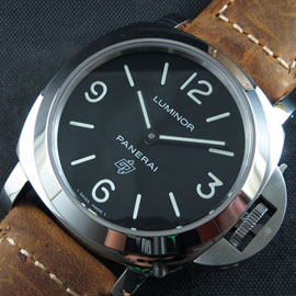 通信販売 PANERAI ルミノール マリーナ PAM00005 Asian Unitas 6497搭載 手巻き スーパールミナンス(夜光)