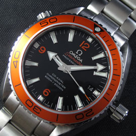 動作良好 オメガ シーマスター プラネット オーシャン 42MM，Asian ETA ムーブ搭載, ハイエンド AUTOMATIC デイト