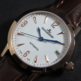 迅速な発送 ジャガー·ルクルトコピー時計 Asian ETA28800振動 Movement搭載 Automatic ホワイトダイヤル