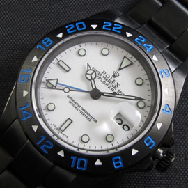 季節を問わず ROLEX ロレックス コピー時計 エクスプローラーⅡAsian ETA 28800振動 ホワイト カレンダー 夜光