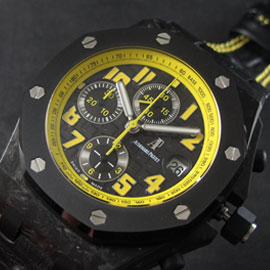 優れた精度 AUDEMARS PIGUET コピー ロイヤルオーク オフショア バンブルビー Asian 7750搭載 AUTOMATIC クロノグラフ  