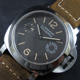 国際通販 PANERAI ルミノールマリーナ PAM590 時計 Asian 手巻き スモールセコンド、スーパールミナンス