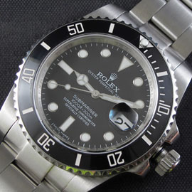 国内即発 サブマリーナ Ref.116610LV コピー時計  Swiss 2836-2 搭載 オートマティック  デイト表示 夜光