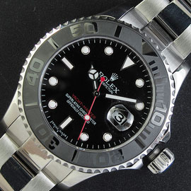 【お気に入り】ROLEX ロレックス ヨットマスターコピー時計，Asain 21600 振動 MOVEMENT搭載！AUTOMATIC