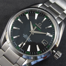 動作良好 【重量約160g】 OMEGA シーマスター アクアテラ- Asian ETA movemen搭載！Automatic 日付表示 