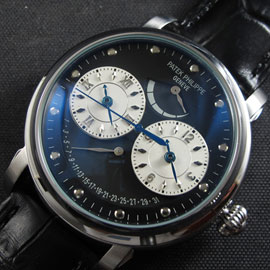 通信販売 ブランド時計コピーPatek Philippe デュアルタイム　パワー リザーブ Asian 21600振動 オートマティック 