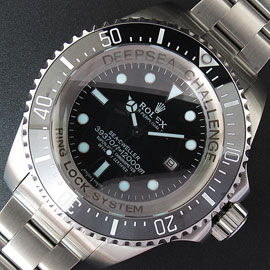 優良店舗　ディープシー チャレンジ Asian eta 28800振動 オートマティック スーパールミナンス(夜光) デイト