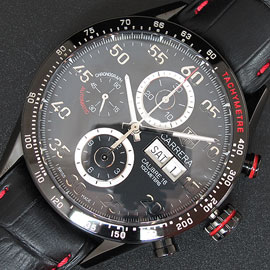 人気シリーズ TAG HEUER コピー時計 重量132g カレラ タキメーター16 Asian 7750搭載  AUTOMATIC クロノグラフ