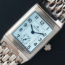 逸品のおすすめ ジャガー・ルクルト レベルソ グランデ, クォーツムーブメント搭載 スカイブルー文字盤 