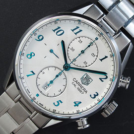 【精度も本物と同じ】タグホイヤーコピー時計  カレラ 　クロノグラブ、Asain 7750ムーブメント搭載！