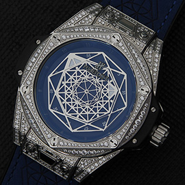 【精度は本物と同じ】 ウブロビッグバン HUBLOT ウニコ サンブルー セラミックホワイト 415.HX.2027.VR.MXM19 Cal.HUB1213搭載 自動巻き　