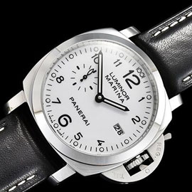 【高級感有り】 パネライルミノール PANERAI 1350 マリーナ３デイズ オートマティック アッチャイオ PAM00499 スモセコ 夜光