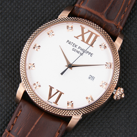 【好評人気】 パテック フィリップ PATEK PHILIPPE ブランド時計 カラトラバ Asian ETA 搭載 カレンダ